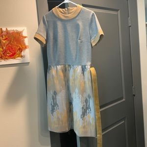 Vintage dress and belt set